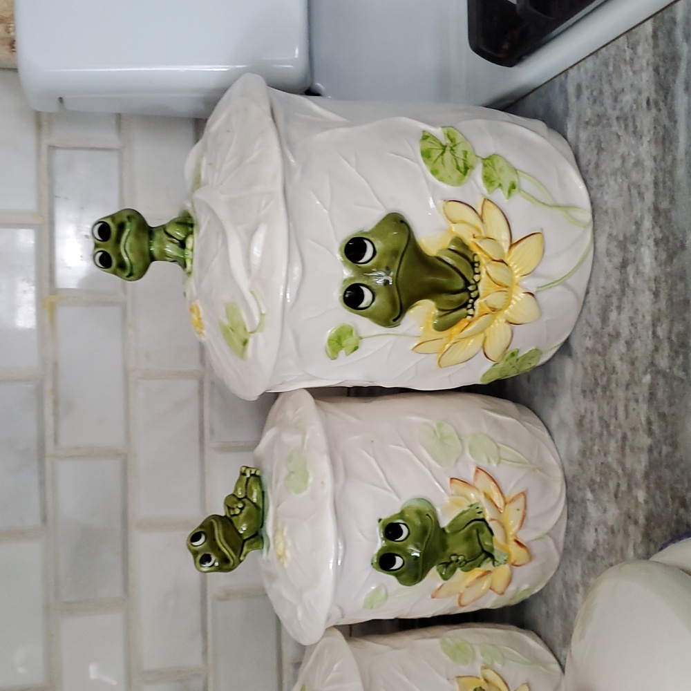 4 Niel The Frog Canisters - Picture 7 of 7